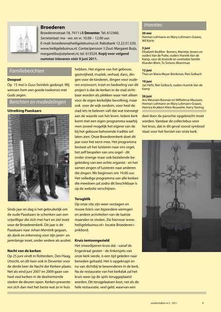 t Zout juni 2011.pdf - Heilige Lebuinus