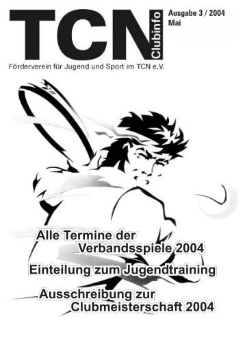 Ausgabe 32 (PDF) - Tennisclub Neckargemünd eV