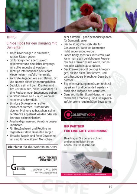 Das Info-Magazin der Peter Janssen Gruppe - Print Media Werbung ...