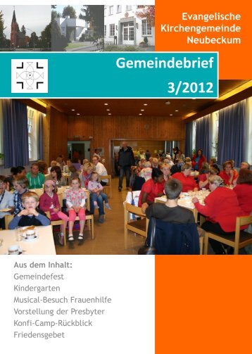 Ausgabe 2012-3 - Evangelische Kirchengemeinde Neubeckum