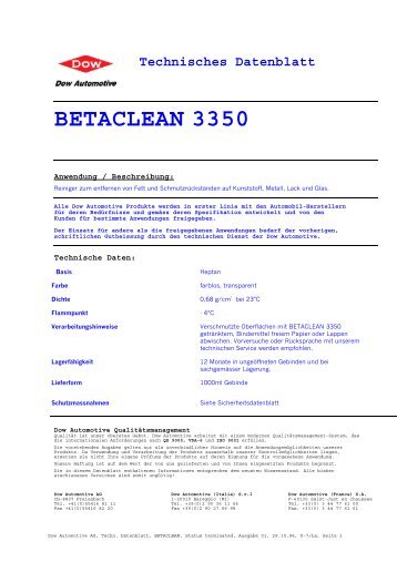 betaclean 3350