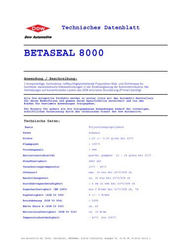 betaseal 8000