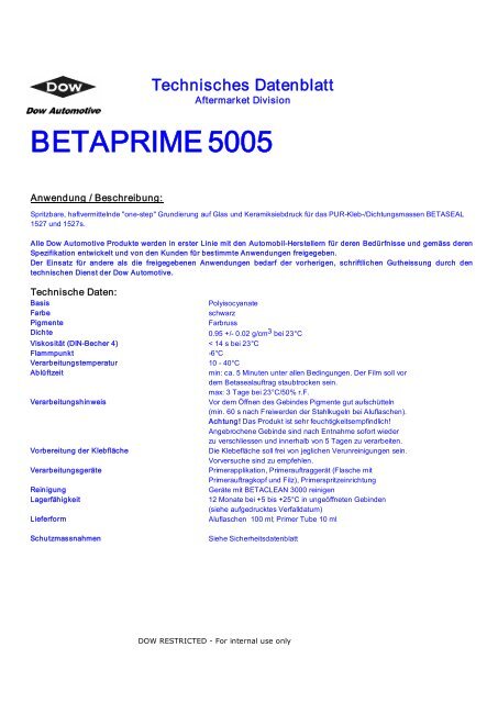 betaprime 5005