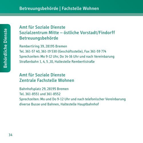 finden sie den Download der Broschüre als - Gesundheitstreffpunkt ...