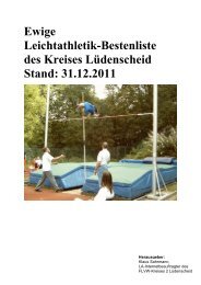 Deckblatt, Hinweise, Länderkämpfe und Ehrungen - Leichtathletik ...