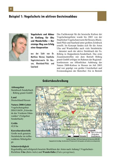 Natura 2000 - Kooperation von Naturschutz und Nutzern, pdf