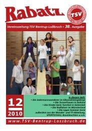 (Nr. 38) (im PDF-Format) - TSV Bentrup-Lossbruch