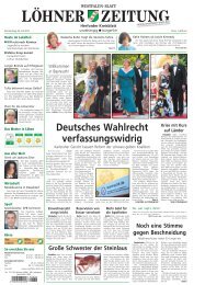 Versmold - Westfalen-Blatt : eZeitung - Ihre Lokalausgaben im Internet