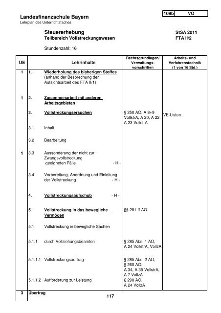 Vollstreckungsauftrag finanzamt