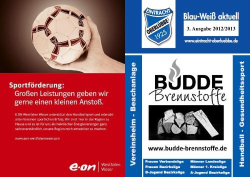 3. Ausgabe 2012/2013 - TuS Eintracht Oberlübbe e.V.