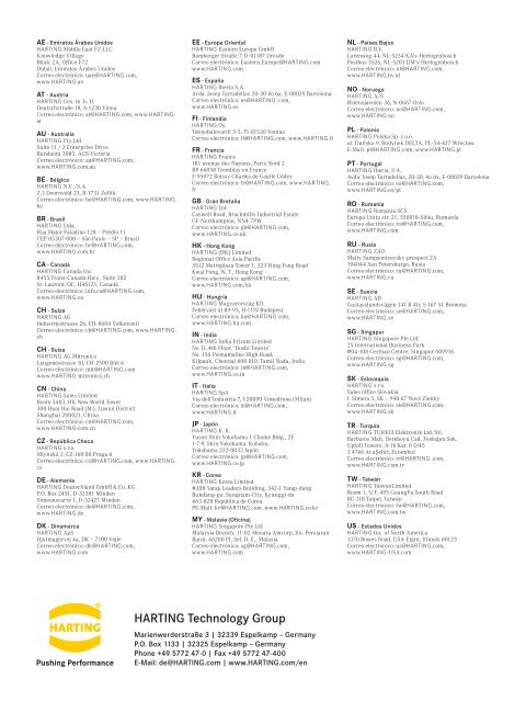 Un gran avance para la eficiencia energética - Harting