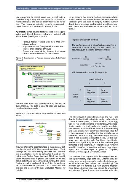 Two Reputedly Opposed Approaches: On the Integration of ...