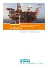 ENI GAS / Libyen REFERENCE - Neumann Elektronik