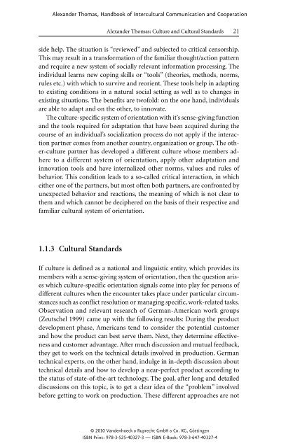 Handbook of Intercultural Communication and ... - E-cademic
