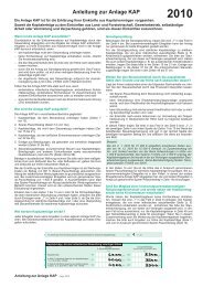 Körperschaftsteuererklärung