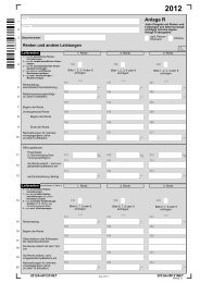 Anlage R - Renten und andere Leistungen - Finanzamt