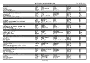 Download Ausstellerliste - FRUIT LOGISTICA Virtual Market Place