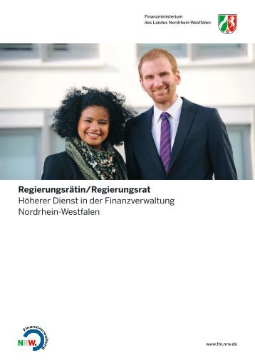 Regierungsrätin/Regierungsrat - Finanzministerium NRW