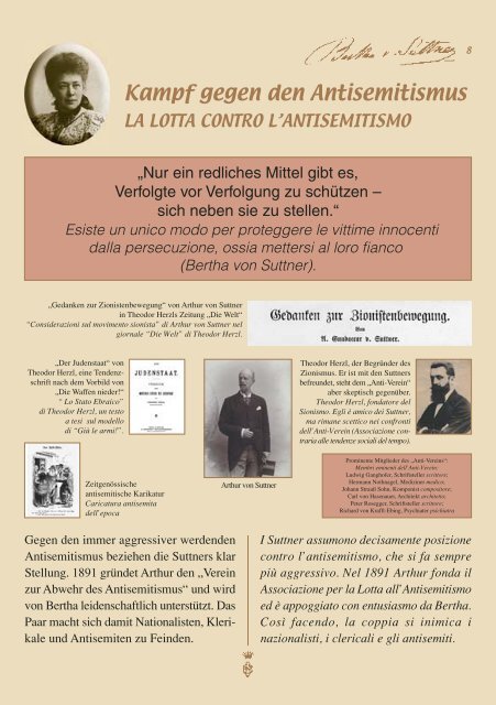 Bertha von Suttner – „Ein Leben für den Frieden - und ...