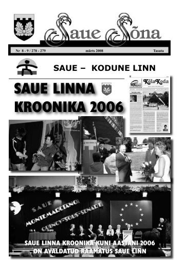 SAUE LINNA KROONIKA 2006