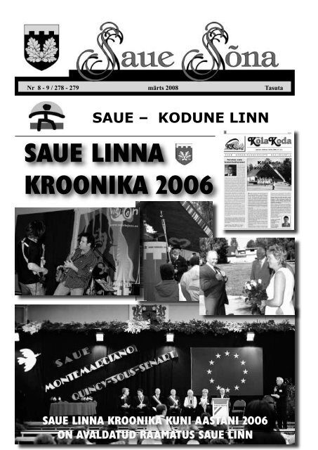 SAUE LINNA KROONIKA 2006