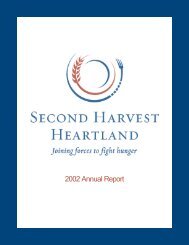 annual report.qxd - Second Harvest Heartland