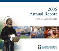 2006 Annual Report - St. Mary's Hospital