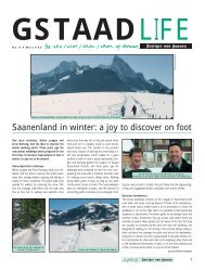 Saanenland in winter - GstaadLife print edition