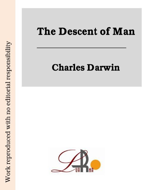 The Descent of Man