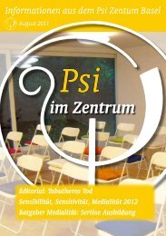 im Zentrum - Psi Zentrum Basel