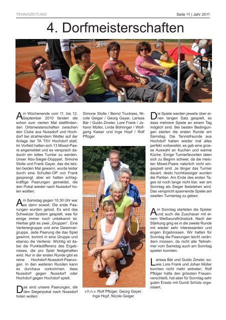 TSV Nussdorf 4.11 ausge. f. Print:Layout 1 - Tennisfreunde Nussdorf ...