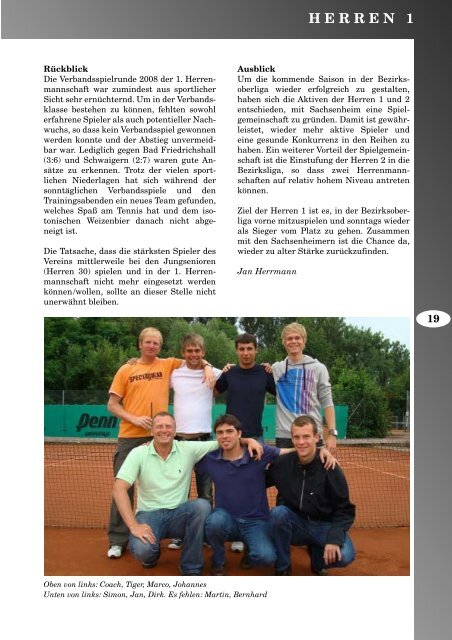 Report 27_4C - TSV Bietigheim