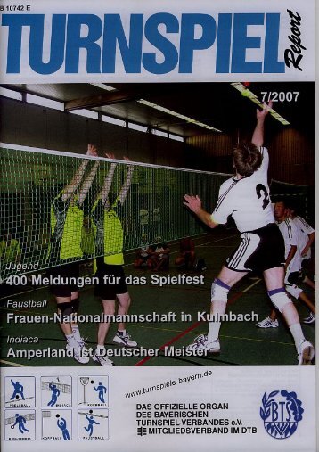 07/2007 - Bayerischer Turnspiel- Verband