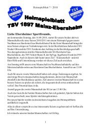 Name - TSV Mainz-Ebersheim 1897 eV