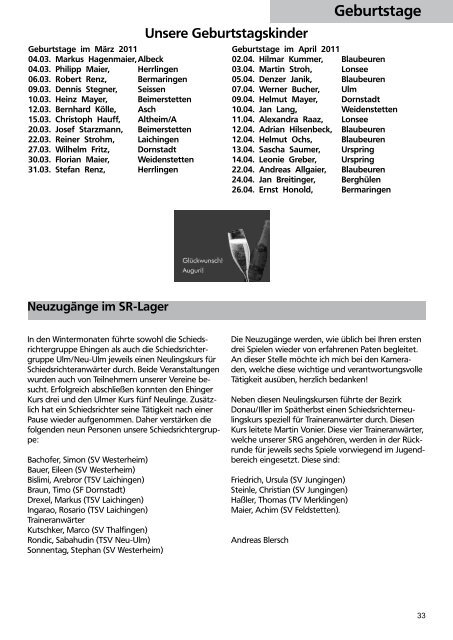 Schiri-Blättle Ausgabe 92, 11.03.2011 - Lonetal Blautal - Lonetal ...