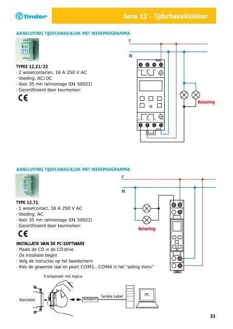 Download: Voor de installateur - Finder