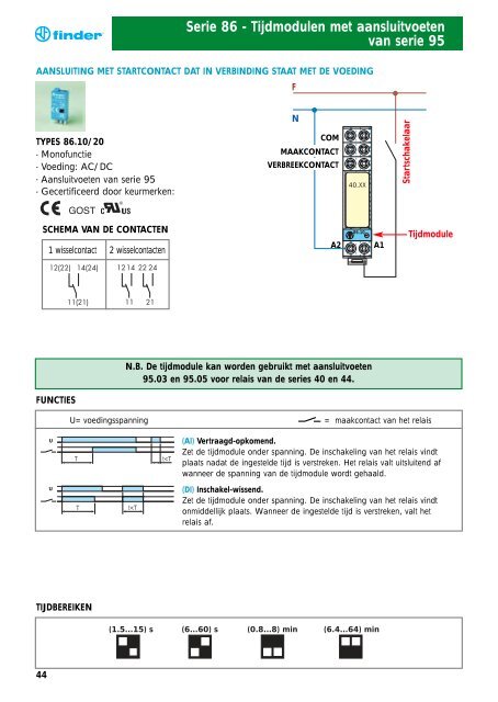 Download: Voor de installateur - Finder