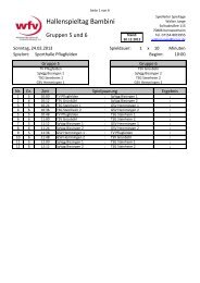 SpVgg Bissingen - Juniorenfußball - Enz - Murr