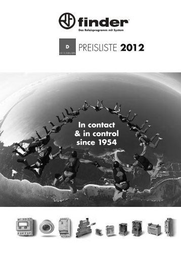 PREISLISTE 2012 - Finder