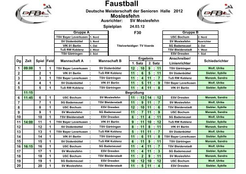 DM-F30-Halle_2012-SV Moslesfehn - Deutsche Faustball-Liga eV