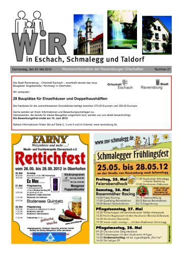 WIR KW 21/2012 - Stadt Ravensburg | Startseite
