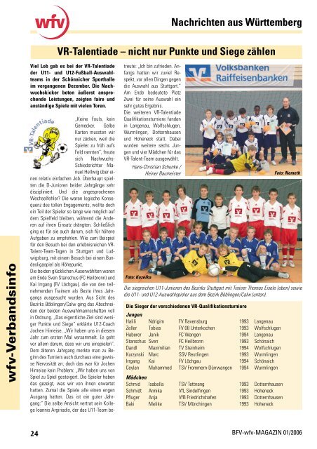 Download Magazin - Badischer Fußballverband