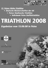 Ergebnisliste Peine 2008 (PDF) - Tri-Speedys Peine