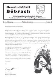 Ausgabe Nr. 123 Dezember 2012 - Böbrach
