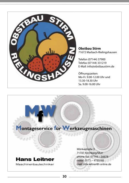 Die »Macher - HSG Marbach/Rielingshausen