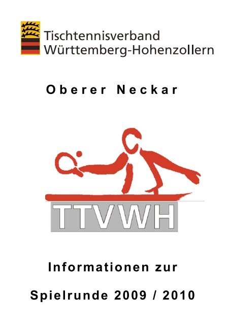 das schönste am sport - TTVWH Bezirk Oberer Neckar