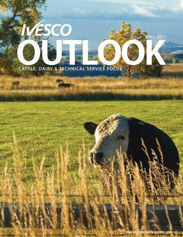 CATTLE, DAIRY & TECHNICAL SERVICE FOCUS - ivesco