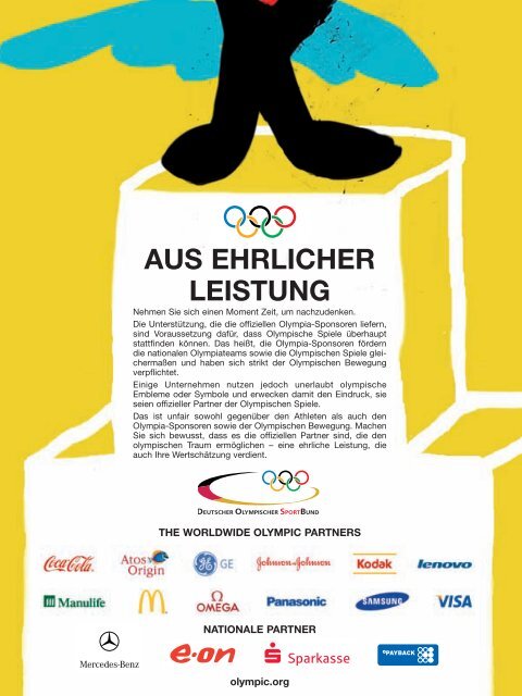 Zeitschrift des Deutschen Olympischen Sportbundes und der ...