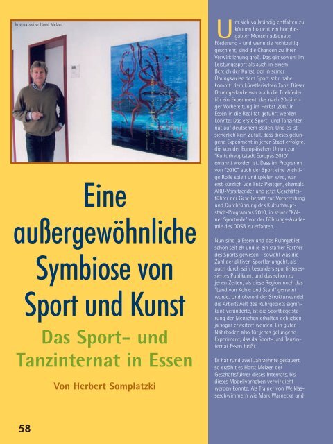 Zeitschrift des Deutschen Olympischen Sportbundes und der ...