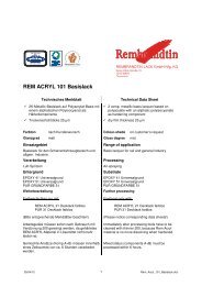 REM ACRYL 101 Basislack